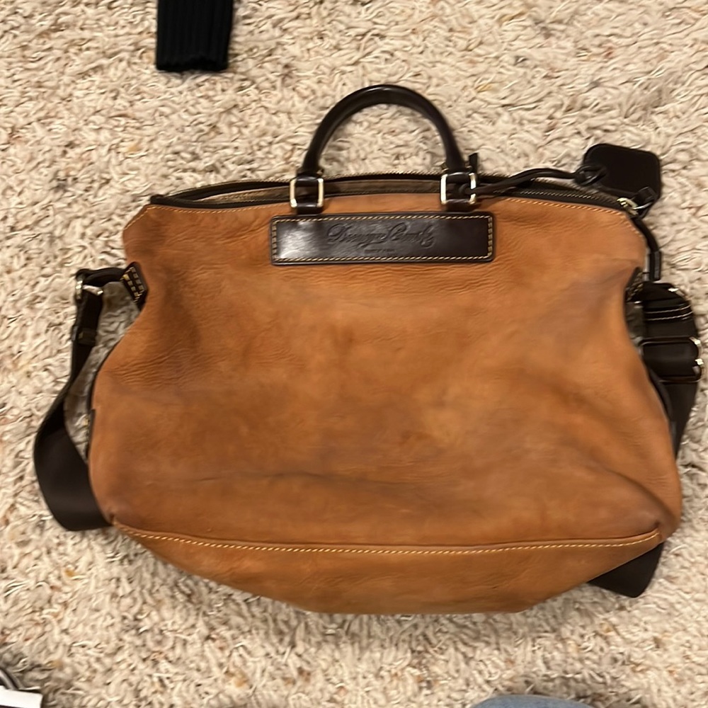 Dooney and Bourke Suede purse (brown)